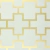 Papel de Parede Geométrico Grade Cinza Claro e Dourado - 10 metros | 1933 - Ciça Braga