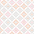 Papel de Parede Geométrico Cinza e Rosa Claro - Oba Kantai - Importado Lavável | 70104 - Ciça Braga