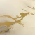 Mais detalhes da estampa do Papel de Parede Mármore Bege e Dourado Brilho - Coleção La Rochelle PDL1502 | 10 metros | Cola Grátis - Ciça Braga