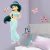 Imagem Ambiente do Adesivo de Parede Princesa Jasmine para Decoração de Quarto Infantil - REF: 1469 - Ciça Braga