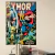 Foto Ambiente com o Adesivo de Parede Thor Para Decoração de Quarto Infantil - REF: 1648 - Ciça Braga