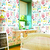 Quarto infantil de menina decorado por Papel de Parede Menina Azul e Colorido - Stone Age Kantai - Importado Lavável | 601501 - Ciça Braga