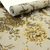 Detalhes do Papel de Parede Floral Bege e Dourado - Coleção Bright Wall - 8,2 metros | 6130605 - Ciça Braga
