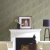 Ambiente decorado com o Papel de Parede Geométrico Linhas Onduladas Caqui (Brilho Dourado) - Infinity - Importado Lavável | Y6150602 - Ciça Braga 
