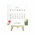 Calendário de Mesa 2025 Flores - 12x12cm na internet