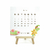 Calendário de Mesa 2025 Flores - 12x12cm - comprar online