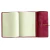 Caderno Com Pauta 14x21 - Couro - Rosa - Nina Write