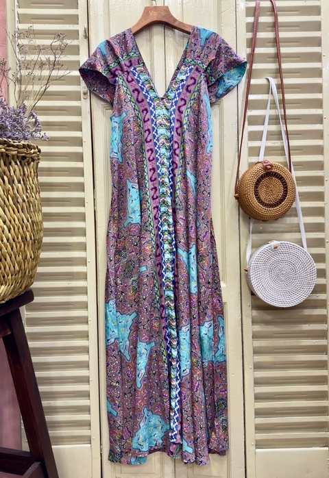 Vestido de Seda 68092