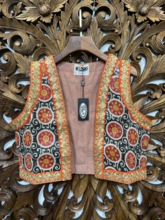 Chaleco Bordado 70107 - tienda online