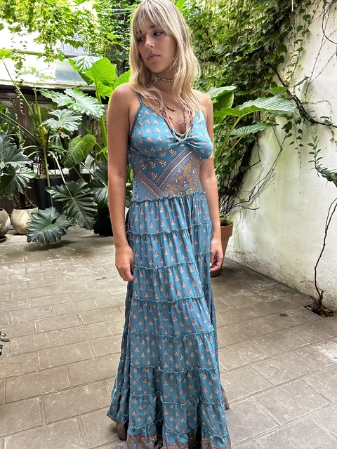 Vestido de Seda 64878
