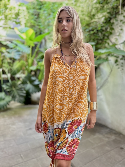 Vestido de Seda 64799