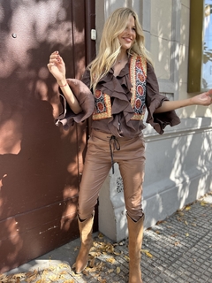 Pantalon Simil Cuero 70219 - comprar online