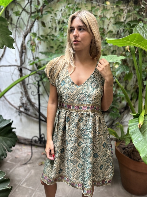 Vestido de Seda 64802
