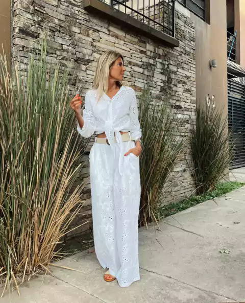 Pantalón Broderie 69800