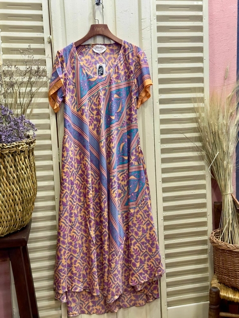 Vestido de Seda 64844