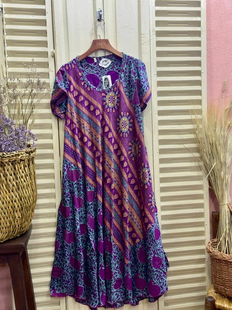 Vestido de Seda 64844