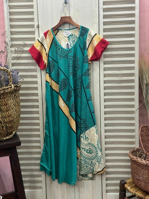 Vestido de Seda 64844