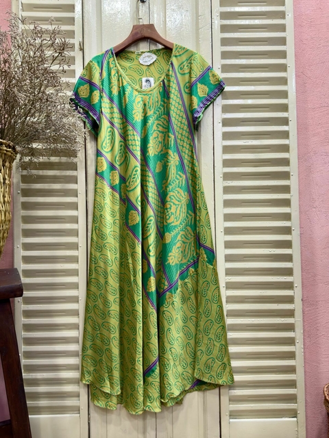 Vestido de Seda 64844