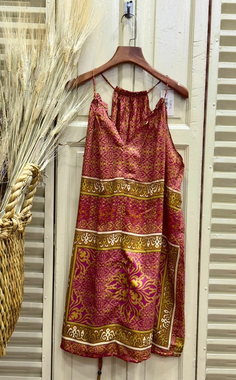 Vestido de Seda 64799