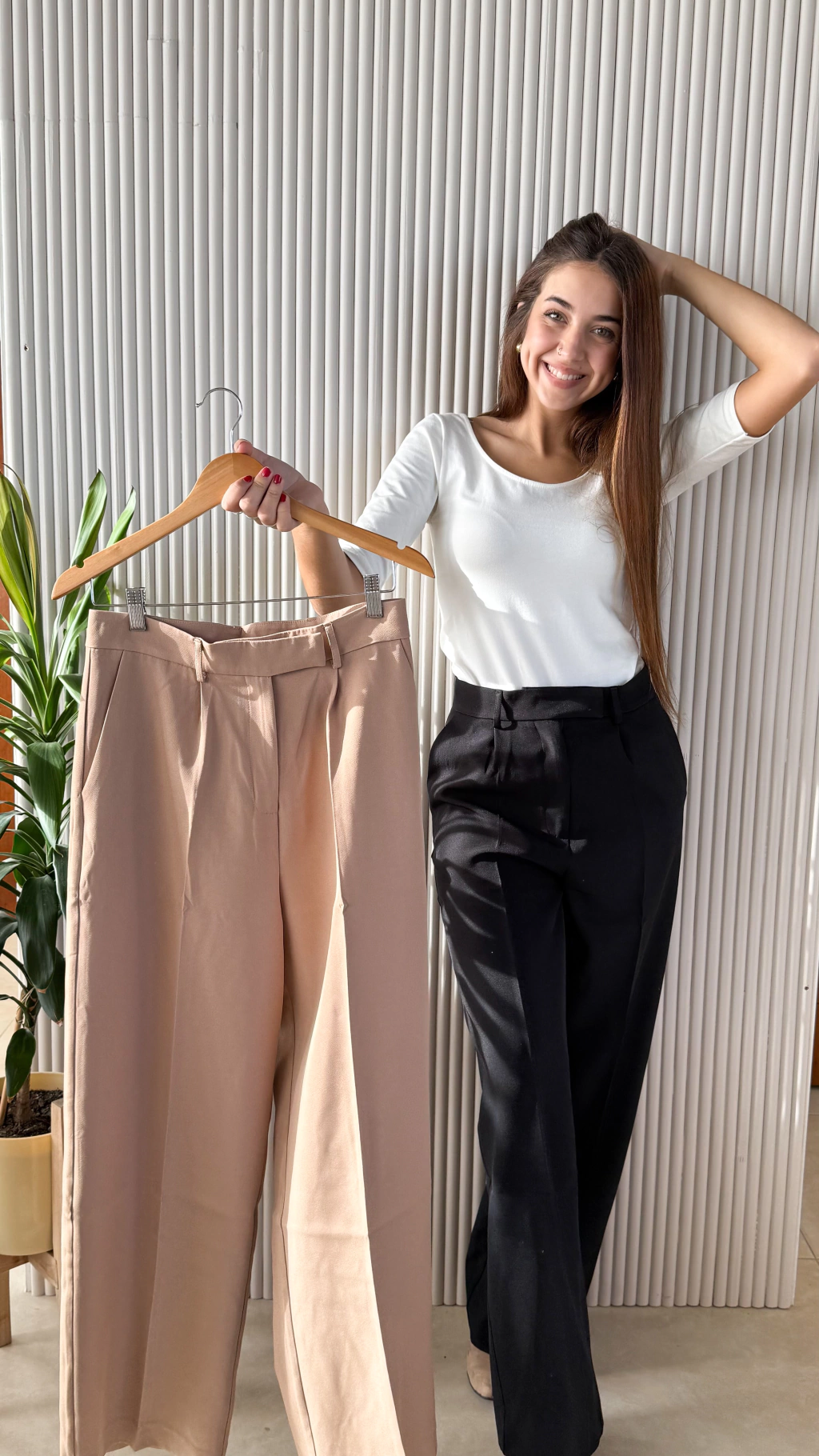 Pantalón sastrero importado