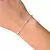 Pulseira elos quadrados com bolinhas - comprar online