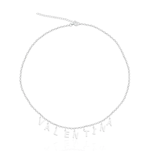 Gargantilha Personalizada Letras - comprar online