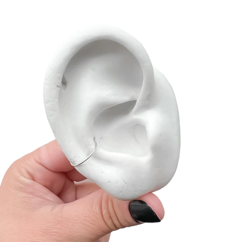 Piercing de conch liso