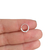 Piercing para daith argola cravejada - comprar online
