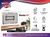 Soporte Tv Led Lcd Smart - Fijo Premium (hasta 70 Pulgadas) - ST5 - SKYWAY - comprar online