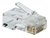 Pack x 100 u. - Ficha Rj45 para Cable de Red UTP (Categoria 5e) - SKYWAY