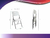 Silla Plástica Plegable Estructura Metálica - tienda online