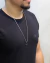 COLAR COM CRUCIFIXO QUADRADO EM AÇO INOXIDAVEL PRATEADO 316L na internet