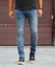 CALÇA JEANS SUPER SKINNY BLUE DENIM - BLACK JEANS