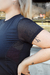 Remera Fit Negra
