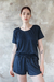 Remera Cool Basic NEGRO MELANGE en internet