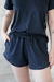 Short Dry NEGRO MELANGE