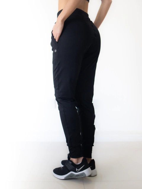 Jogger elastizado(POLISAP) Negro - ULTIMO!