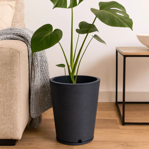 MACETA GENEBRA POLIETILENO 38X57CM