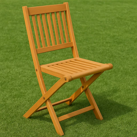 Silla Monet Exterior Pergamino Muebles Madera Grandis