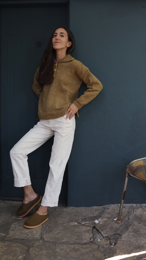 SWEATER POLO | Camel - comprar online