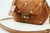Bolsa de Couro - Crys - Camel Camurça na internet