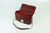 BOLSA DE COURO - ESTELA - VINHO - Riqueta Bolsas