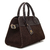Bolsa de Couro - Cláudia - Mocca com Camurça - comprar online