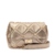 Bolsa de Couro Crys Prata Velha