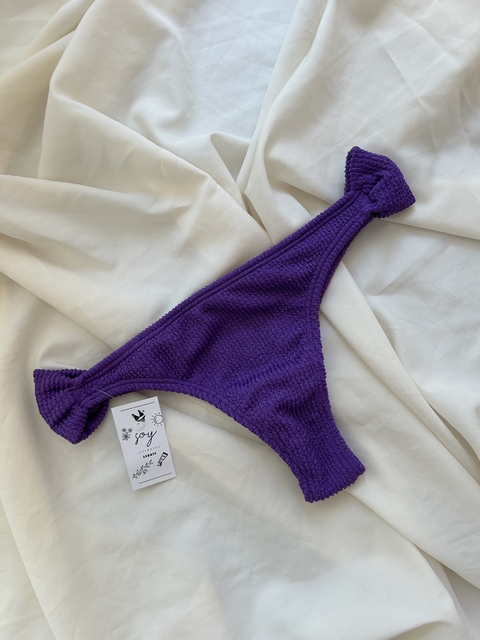 Less Bikini Cangrejo Texturada (Violeta) - comprar online
