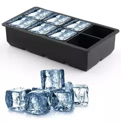 CUBETERA DE SILICONA PARA HIELOS GRANDES
