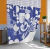 Cortina Mosaico Azul en internet