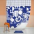 Cortina Mosaico Azul - Felpa HOME