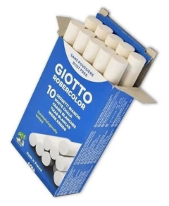 Tizas Hipoalergénicas Blancas Giotto Caja x 10. 538700ES