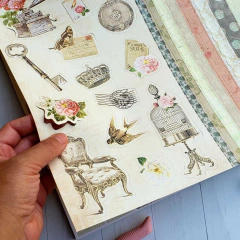 Block Scrap 30x30 cm 24 H + Die Cut - comprar online